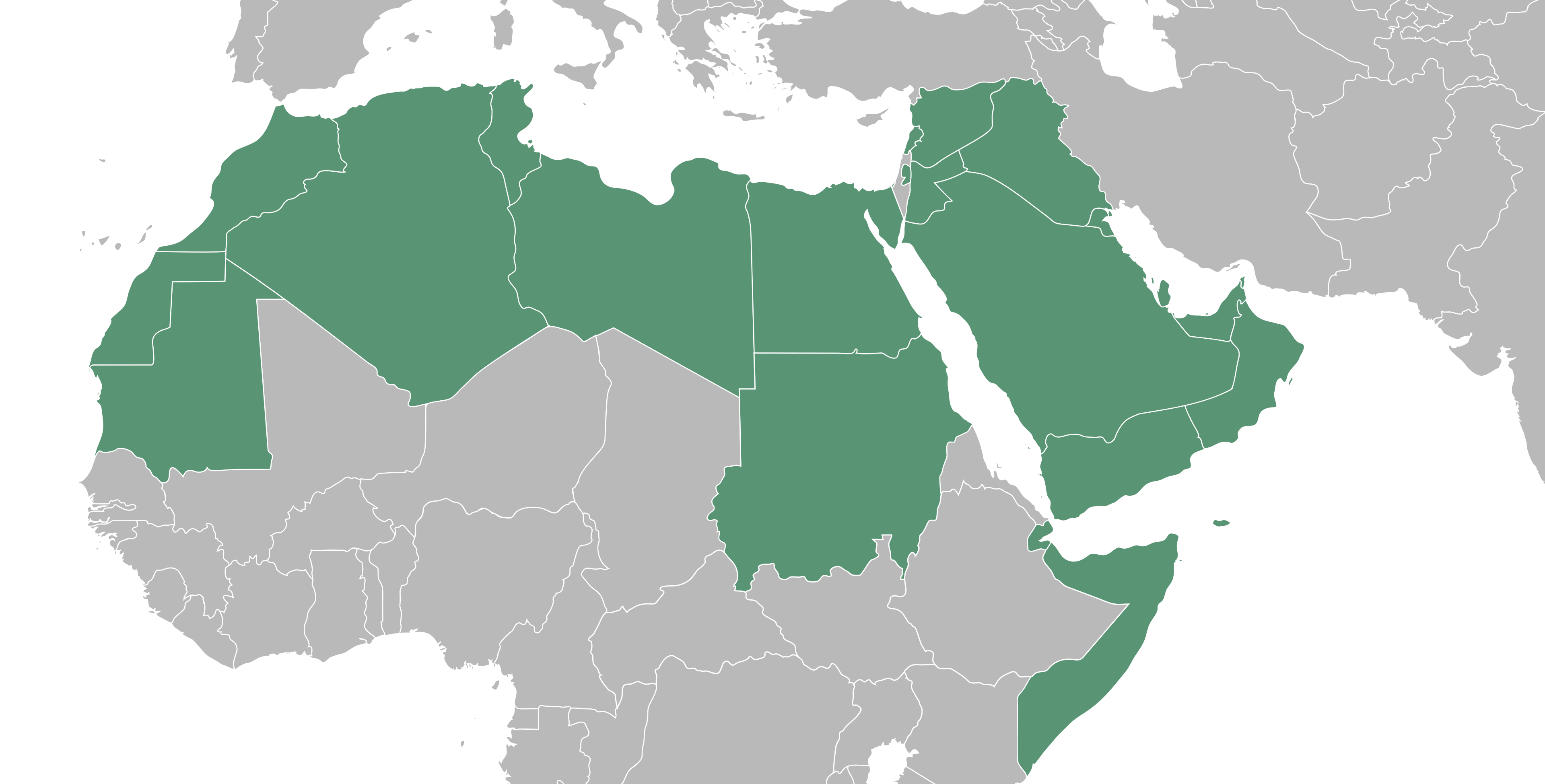 Strategic MENA Map